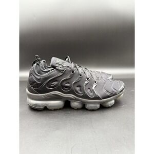 NIKE WMNS AIR VAPORMAX PLUS 'TRIPLE BLACK' SZ 12 DH1063-001, No Insoles!